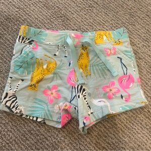 Girls' Carter’s Tropical Animal Print Shorts